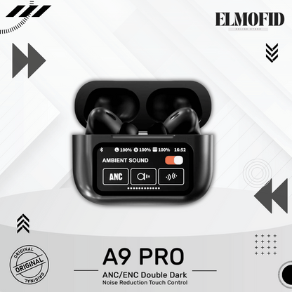 Pack Élégance Connectée 2-en-1 – Montre & Écouteurs A9 Pro™