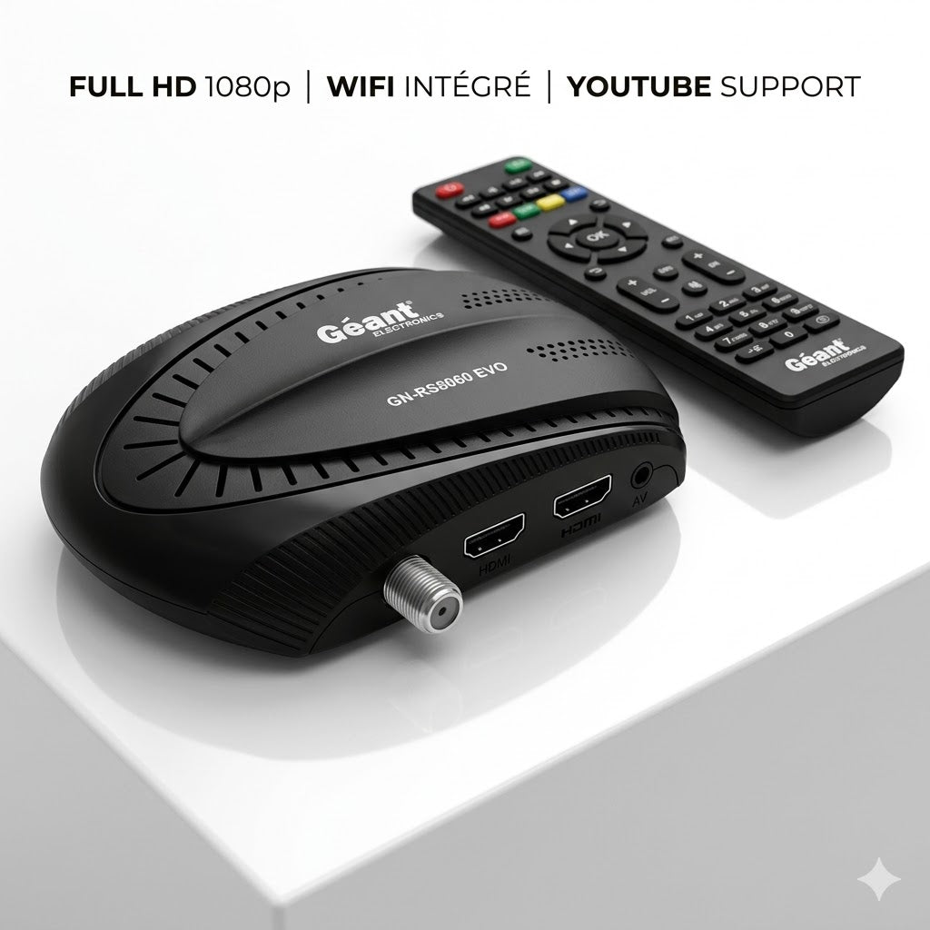 GEANT RS8060 EVO- 21 Ans IPTV
